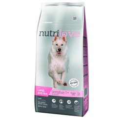 Nutrilove dog száraz SENSITIVE bárány és rizs 12kg