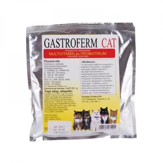 Gastroferm Cat - Probiotikum és multivitamin macskáknak
