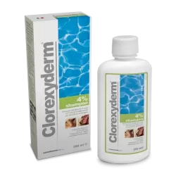 Clorexyderm 4%-os fertőtlenítő sampon - 250 ml