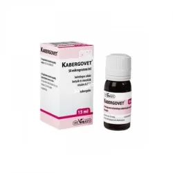 Kabergovet 50 µg/ml 15 ml belsőleges oldat kutyák és macskák részére A.U.V.