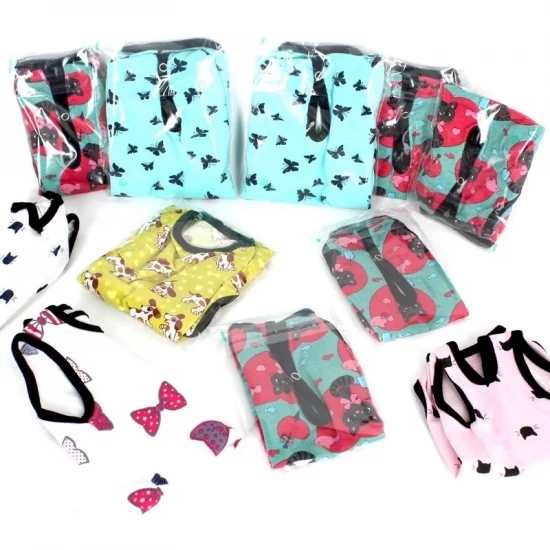 Műtét utáni ruha -lány cica- 3-s méret- 29 cm