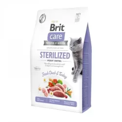 Brit Care Cat Grain Free Sterilized Weight macskatáp 2kg