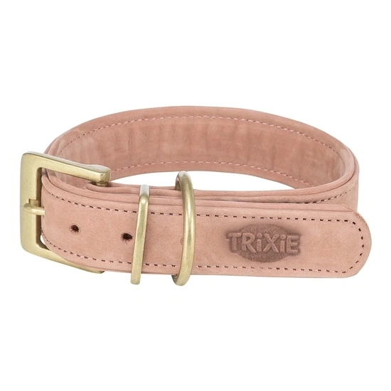 Trixie Nyakörv Pure bőr, XS: 25–31 cm / 25 mm, rózsaszín