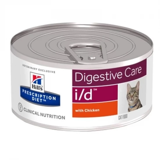 Hills Pescription Diet Feline I/D 156 g - gasztrointesztinális rendellenességek