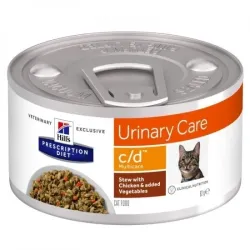 Hills Pescription Diet Feline C/D Multicare 82 g - struvit és kalcium-oxalát húgykövesség