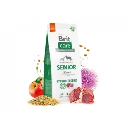 Brit Care Dog Hypoallergenic Senior All Breed Lamb & Rice 3kg